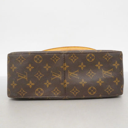 Louis Vuitton Shoulder Bag Monogram Looping GM Brown — view 3