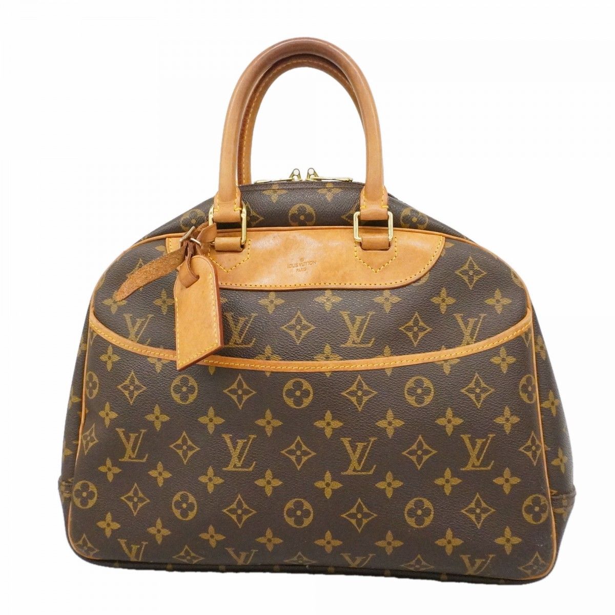 Louis Vuitton Handbag Monogram Deauville Brown