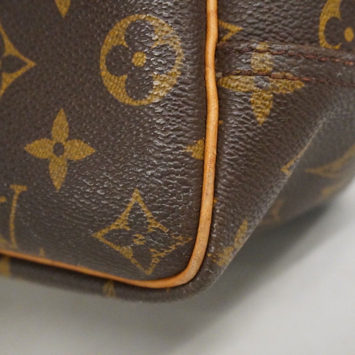 Louis Vuitton Handbag Monogram Deauville Brown — view 6