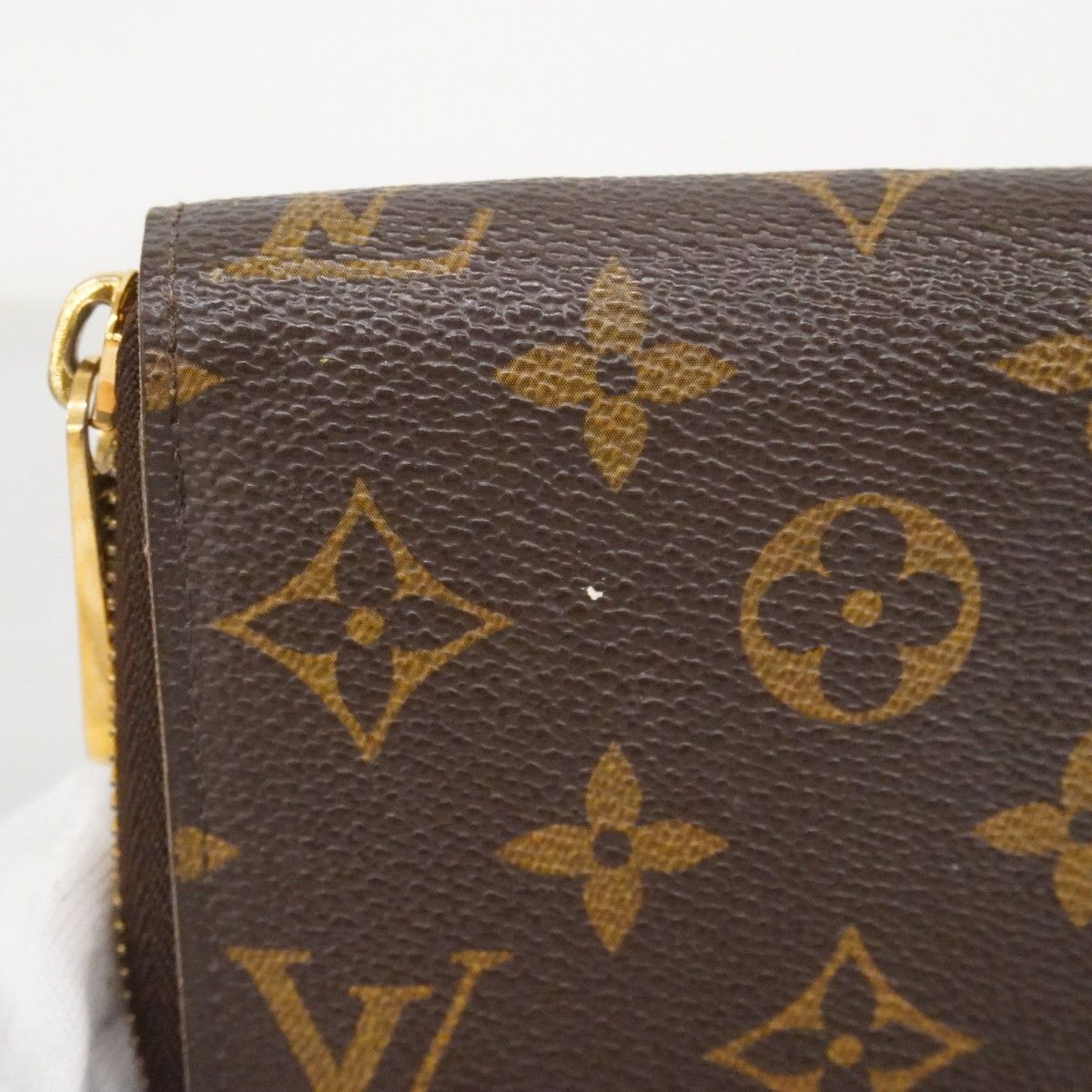 Louis Vuitton Wallet Monogram Zippy Brown — view 8