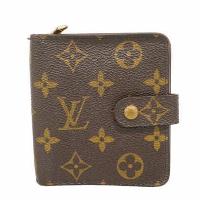 Louis Vuitton Wallet Monogram Compact Zip Brown