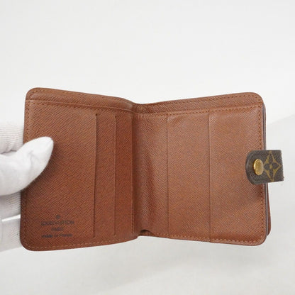 Louis Vuitton Wallet Monogram Compact Zip Brown — view 3