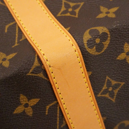 Louis Vuitton Boston Bag Monogram Keepall 55 Brown — view 8