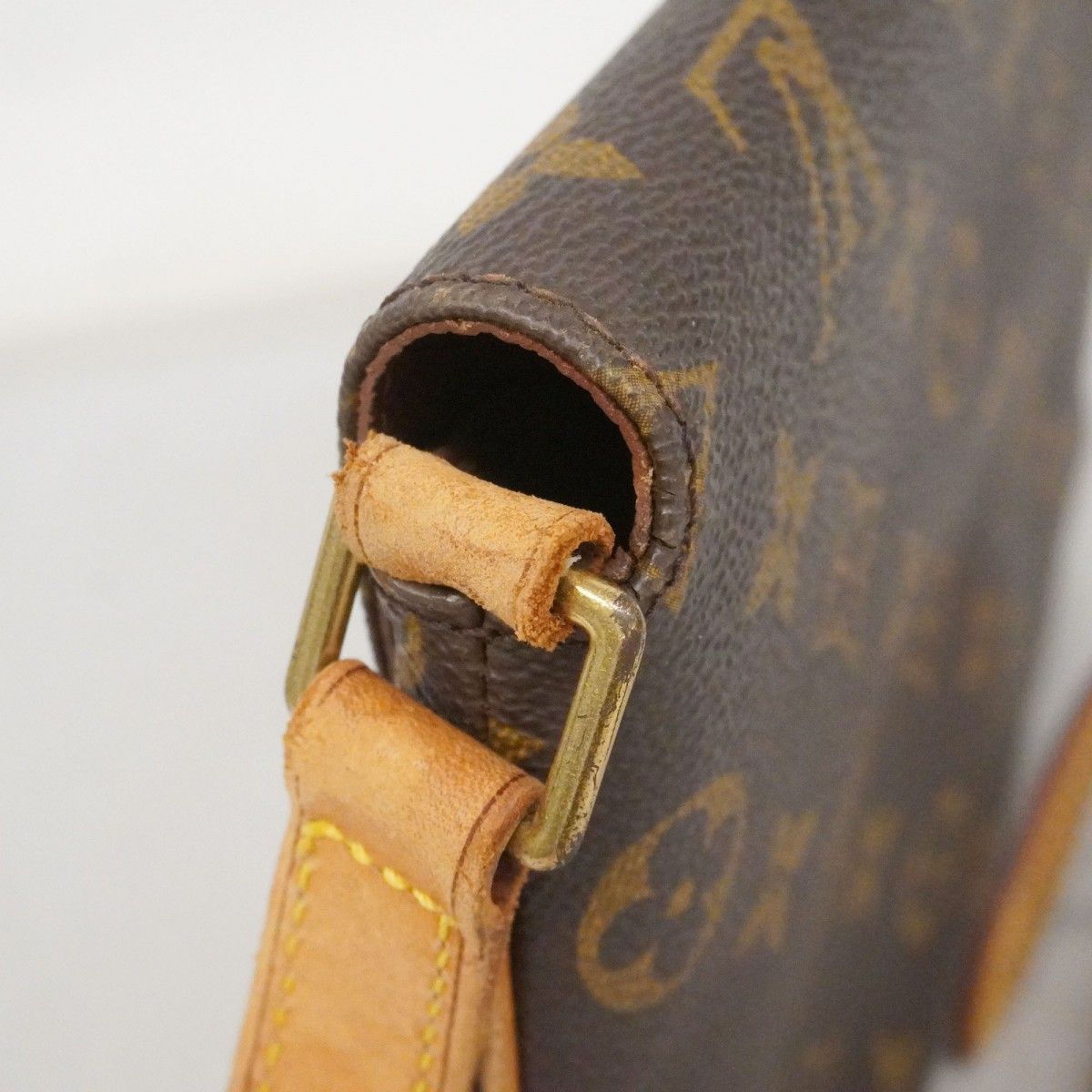 Louis Vuitton Shoulder Bag Monogram Musette Tango Short Strap Brown — view 8