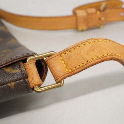 Louis Vuitton Shoulder Bag Monogram Musette Tango Short Strap Brown — view 9