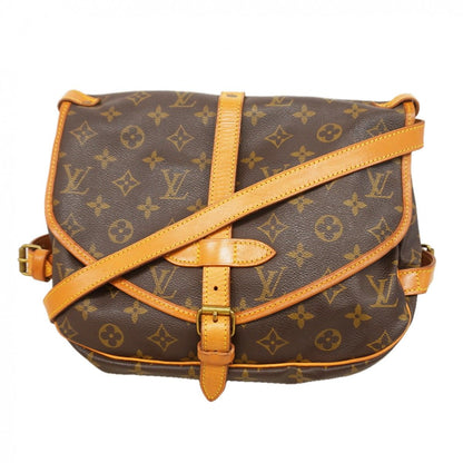 Louis Vuitton Shoulder Bag Monogram Saumur 30 Brown
