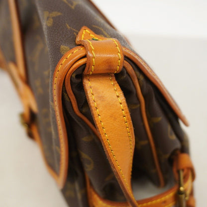 Louis Vuitton Shoulder Bag Monogram Saumur 30 Brown — view 7