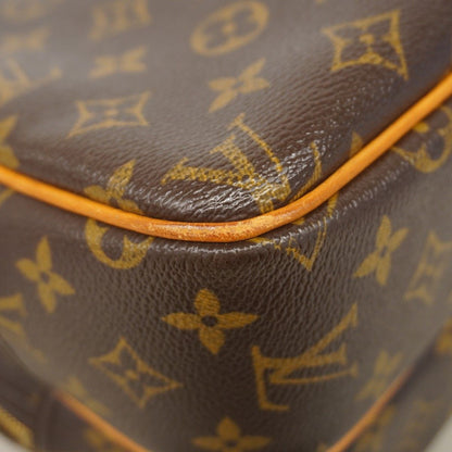 Louis Vuitton Shoulder Bag Monogram Reporter PM Brown — view 7