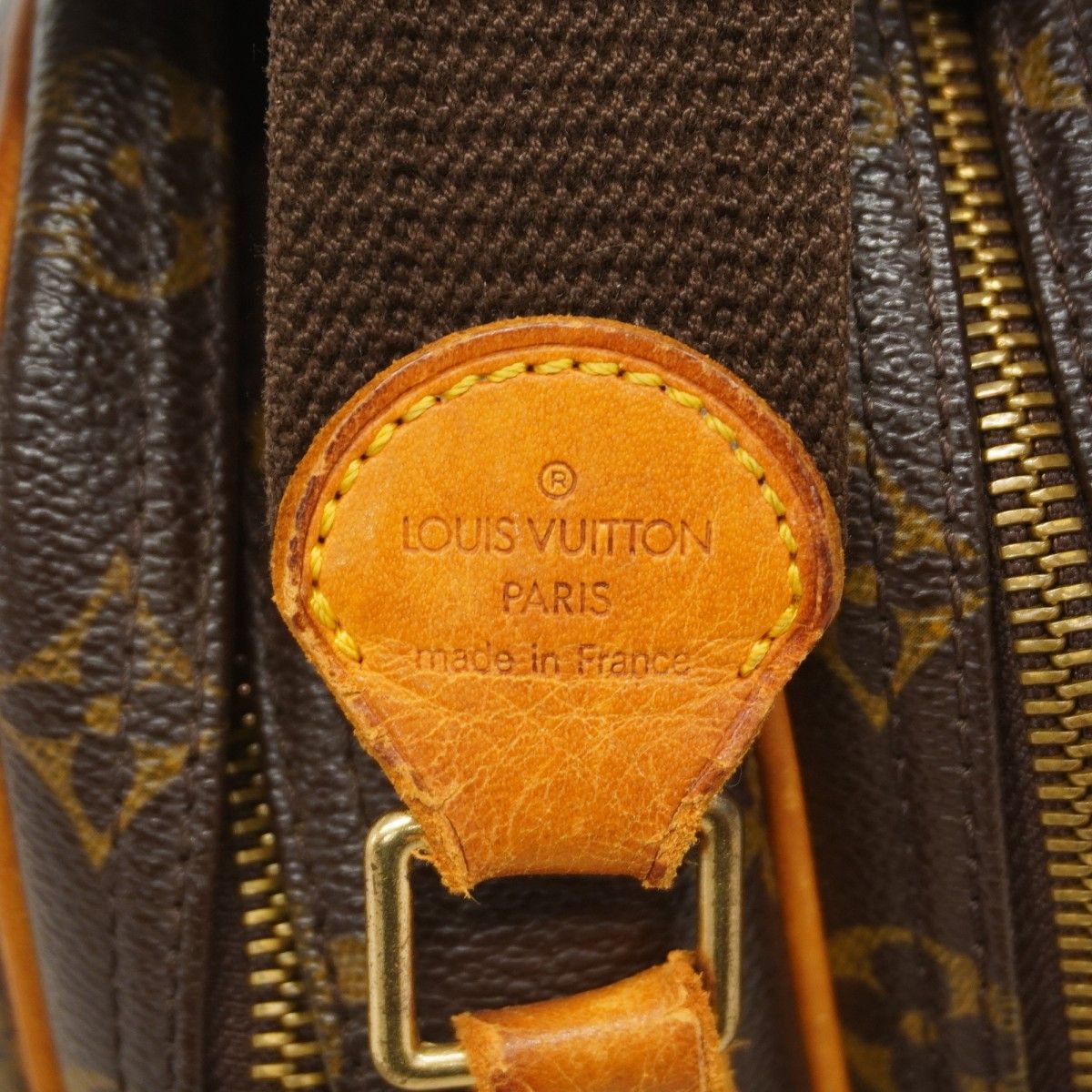 Louis Vuitton Shoulder Bag Monogram Reporter PM Brown — view 5