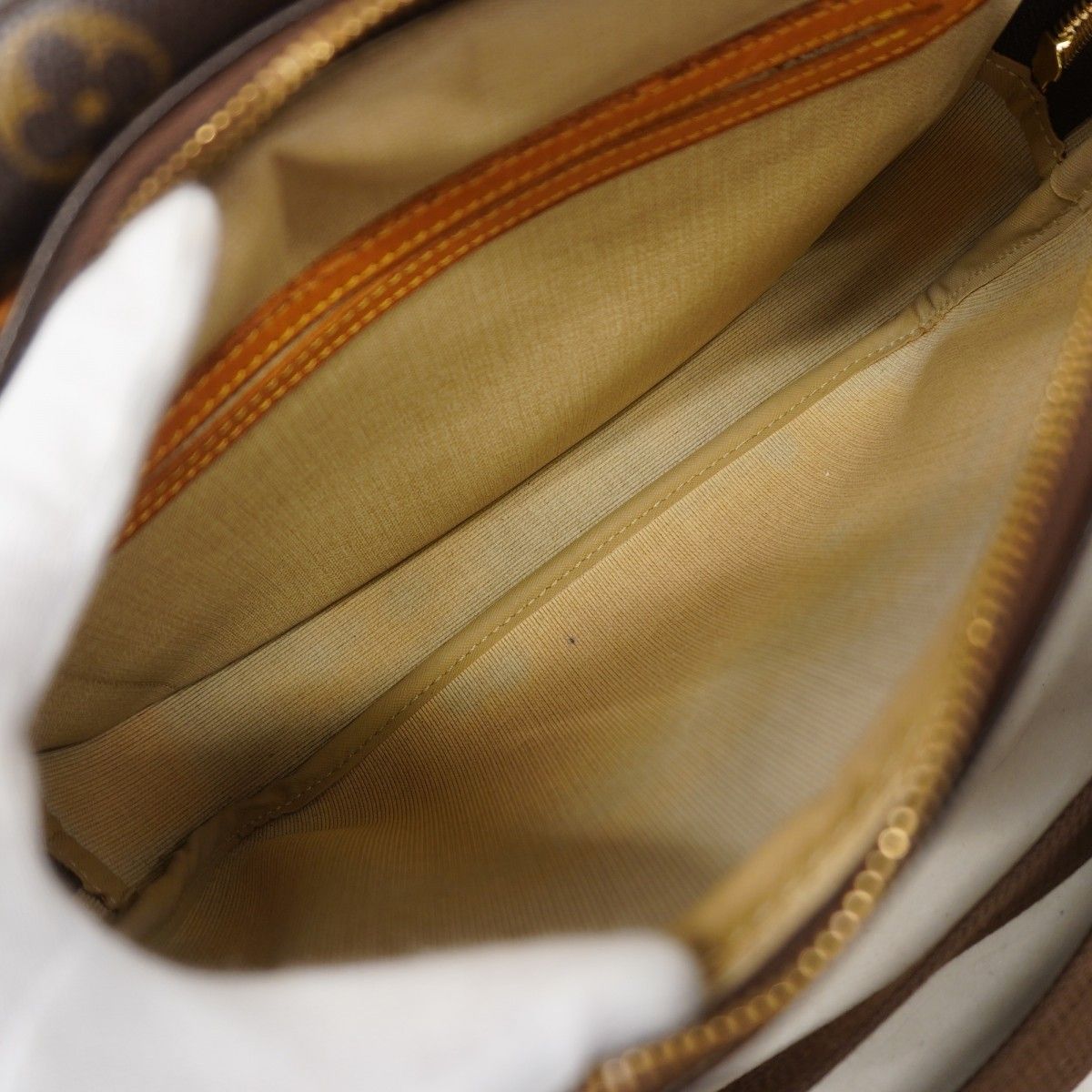 Louis Vuitton Shoulder Bag Monogram Reporter PM Brown — view 4