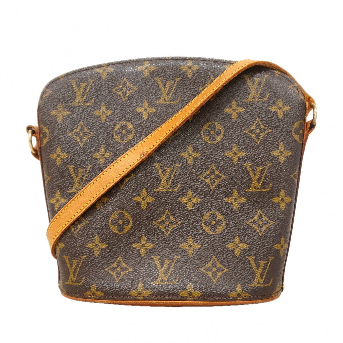 Louis Vuitton Shoulder Bag Monogram Drew Brown