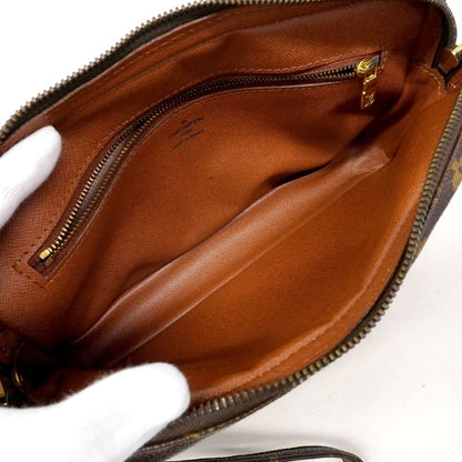 Louis Vuitton Clutch Monogram Marly Dragonne GM Brown — view 4