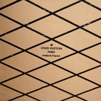 Louis Vuitton Shoulder Bag Monogram Petite Malle Brown Black — view 5