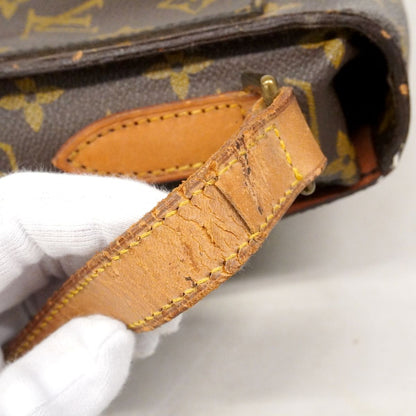 Louis Vuitton Shoulder Bag Monogram Saint Cloud GM Brown — view 6
