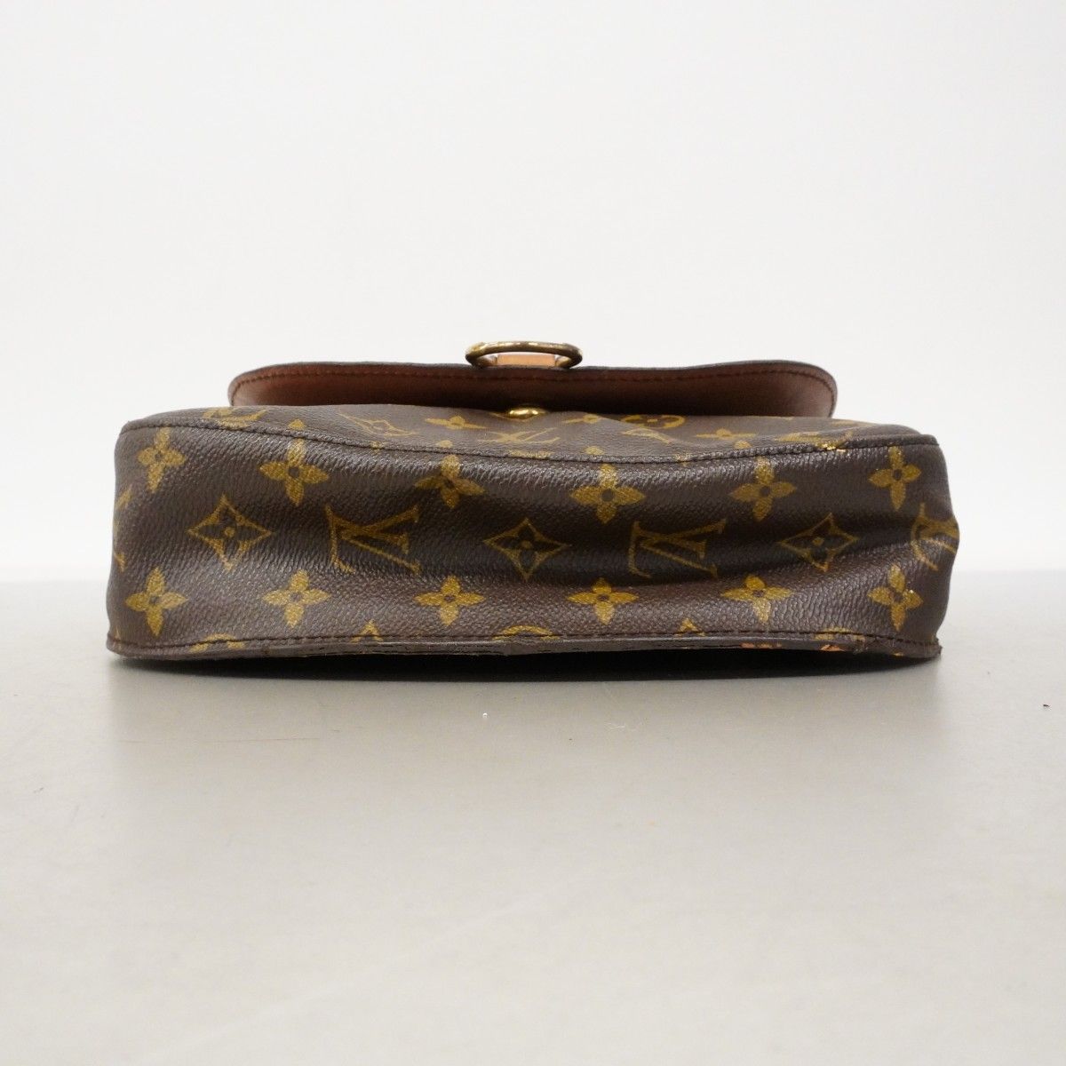 Louis Vuitton Shoulder Bag Monogram Saint Cloud GM Brown — view 3