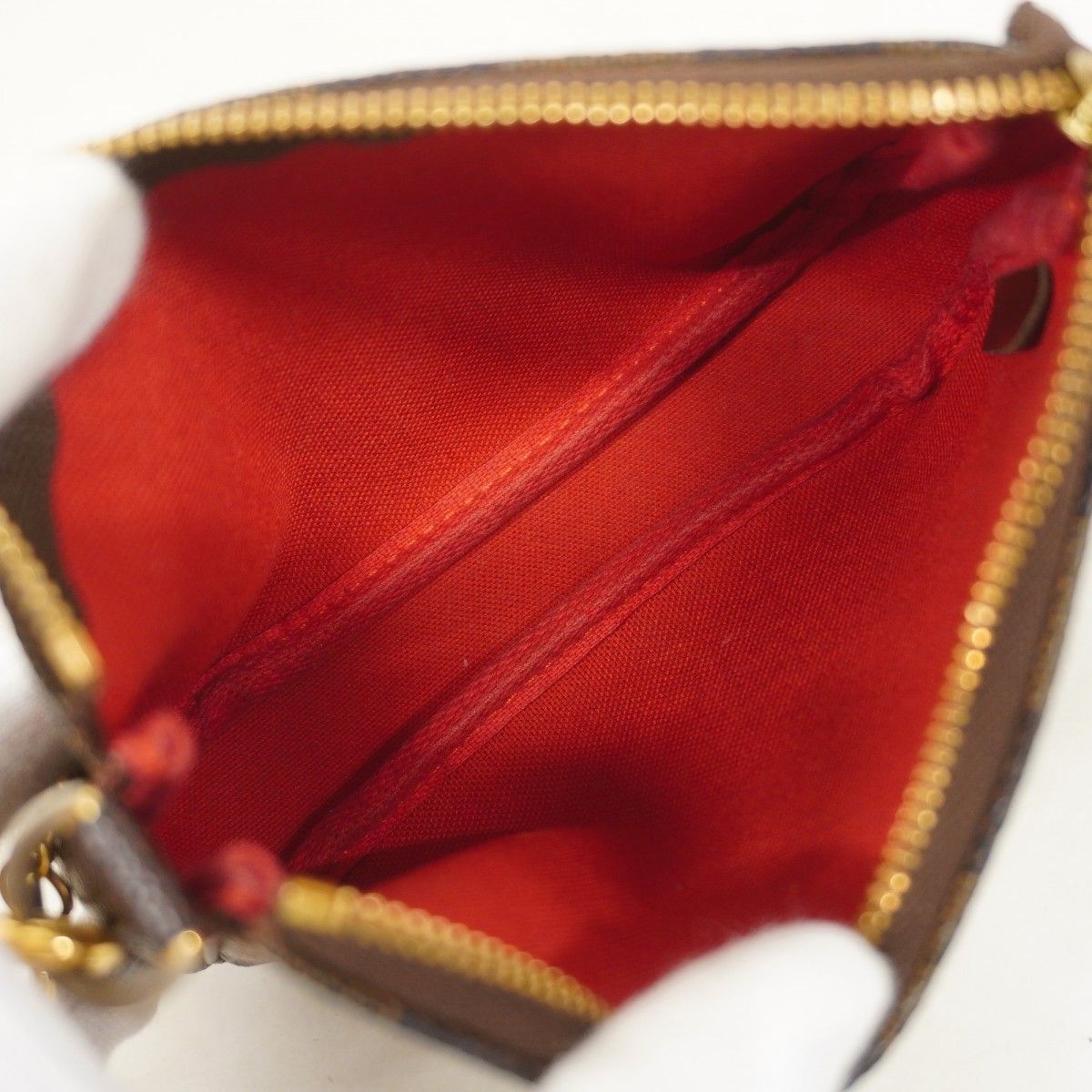 Louis Vuitton Pouch Damier Mini Pochette Accessoire Ebene — view 4