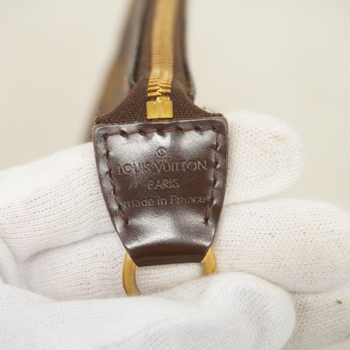 Louis Vuitton Pouch Damier Mini Pochette Accessoire Ebene — view 5