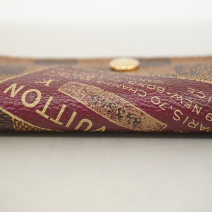 Louis Vuitton Key Case Damier Label Collection Multicles 4 Ebene Key Holder — view 6