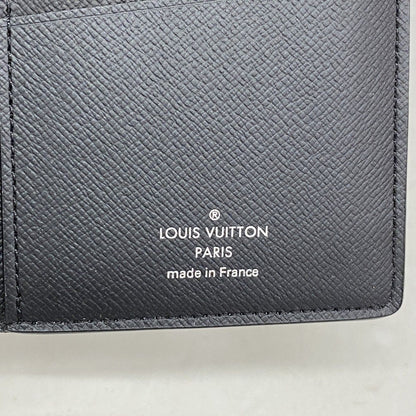 Louis Vuitton Wallet Monogram Eclipse Portefeuille Brazza Black — view 4
