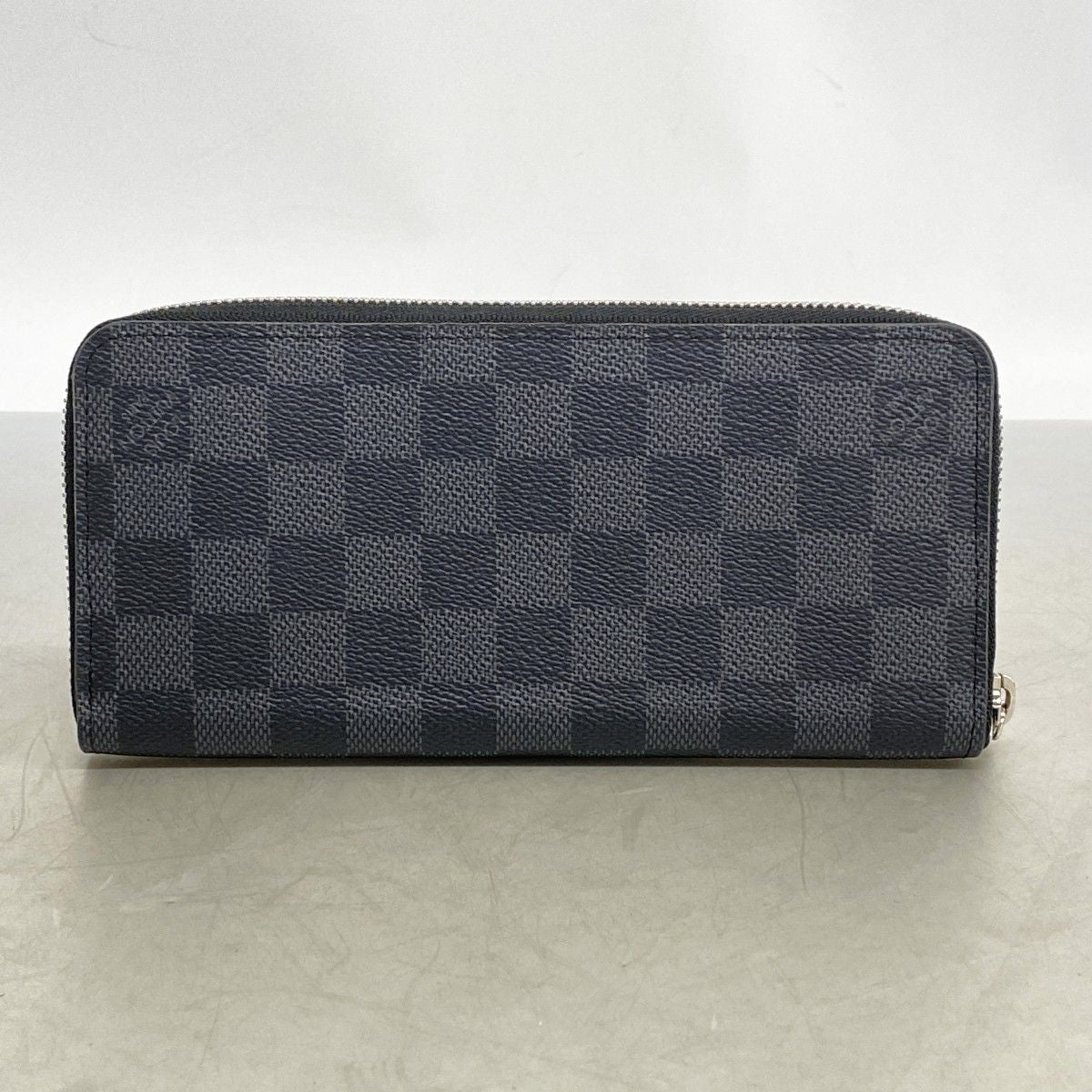 Louis Vuitton Wallet Damier Graphite Zippy Horizontal Black Gray — view 7
