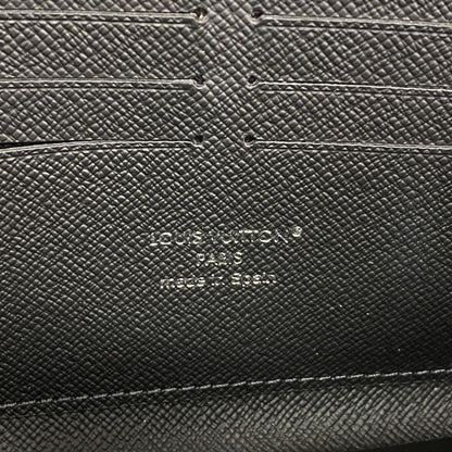 Louis Vuitton Wallet Damier Graphite Zippy Horizontal Black Gray — view 4