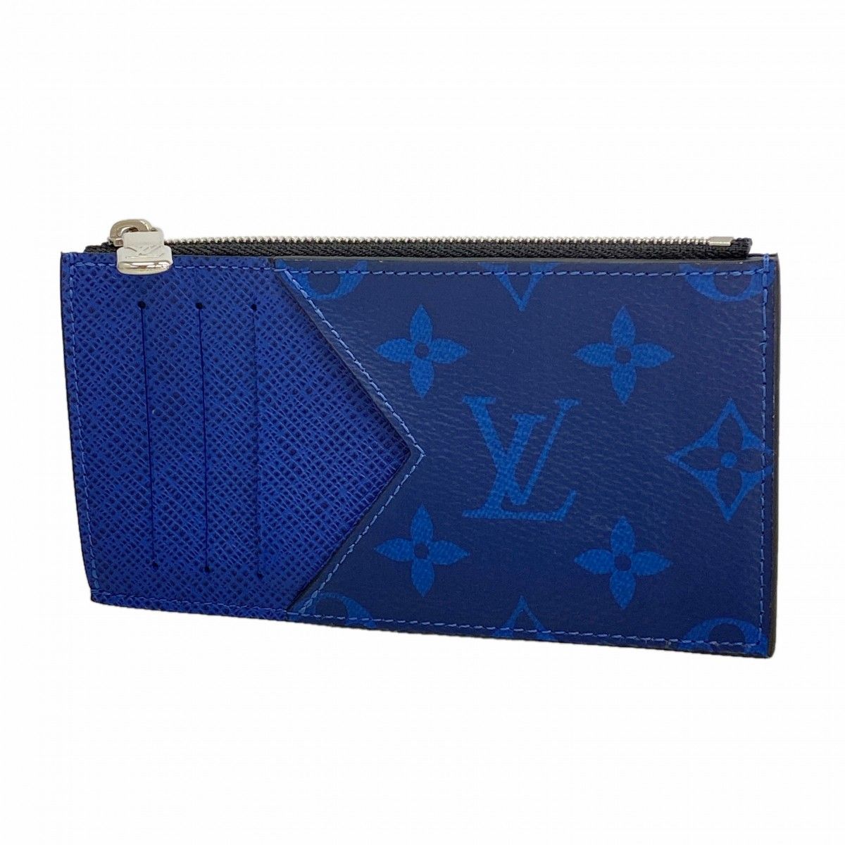 Louis Vuitton Coin Case Taigarama Card Holder Cobalt
