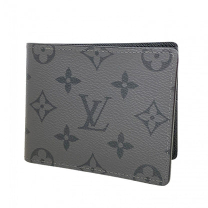 Louis Vuitton Wallet Monogram Eclipse Reverse Portefeuille Calf Gray