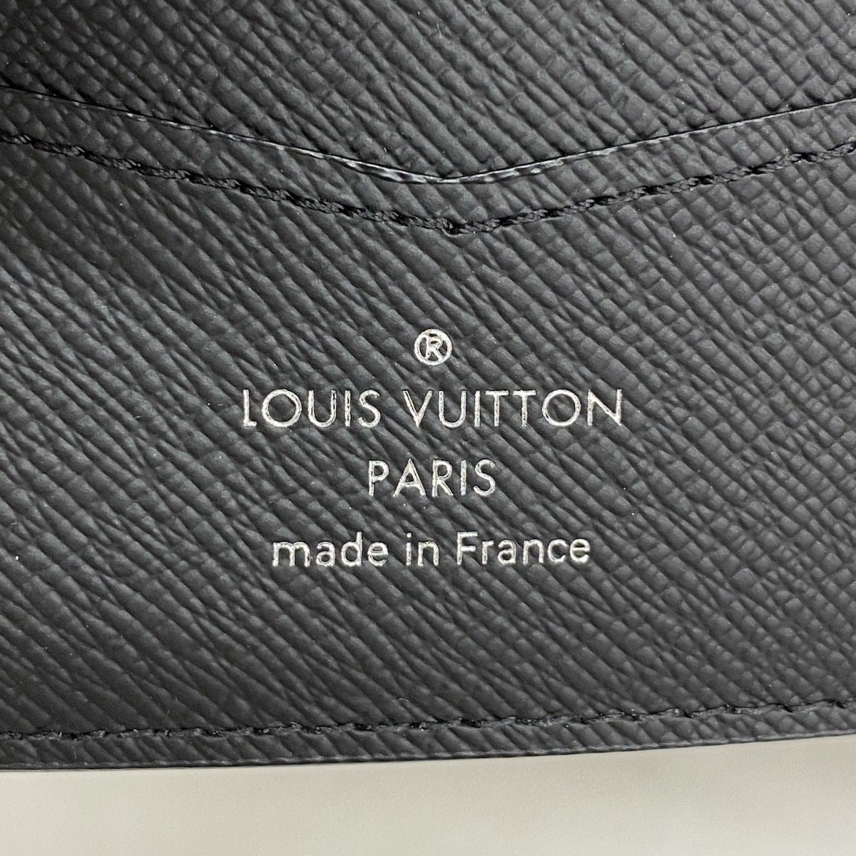 Louis Vuitton Wallet Monogram Eclipse Reverse Portefeuille Calf Gray — view 4