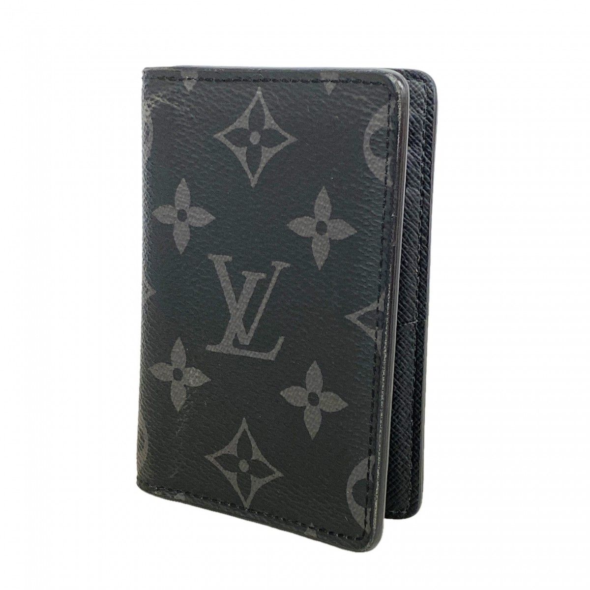 Louis Vuitton Card Case Monogram Eclipse Organizer de Poche Black