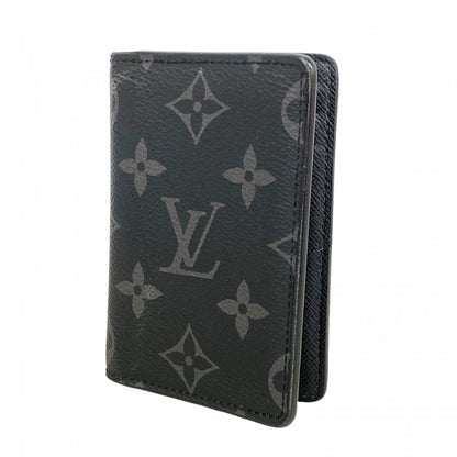 Louis Vuitton Card Case Monogram Eclipse Organizer de Poche Black