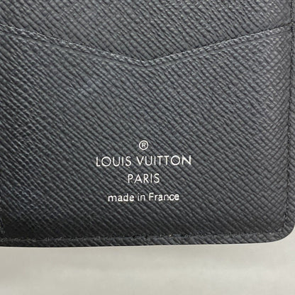 Louis Vuitton Card Case Monogram Eclipse Organizer de Poche Black — view 4