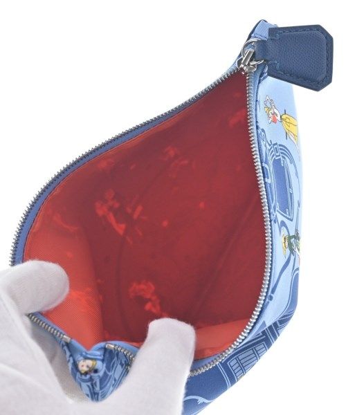 Hermes Pouch Blue — view 3