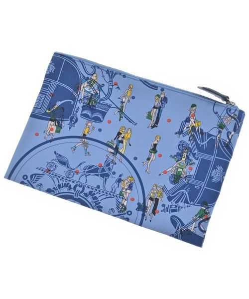 Hermes Pouch Blue — view 2