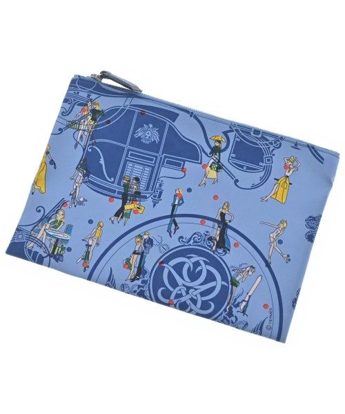 Hermes Pouch Blue