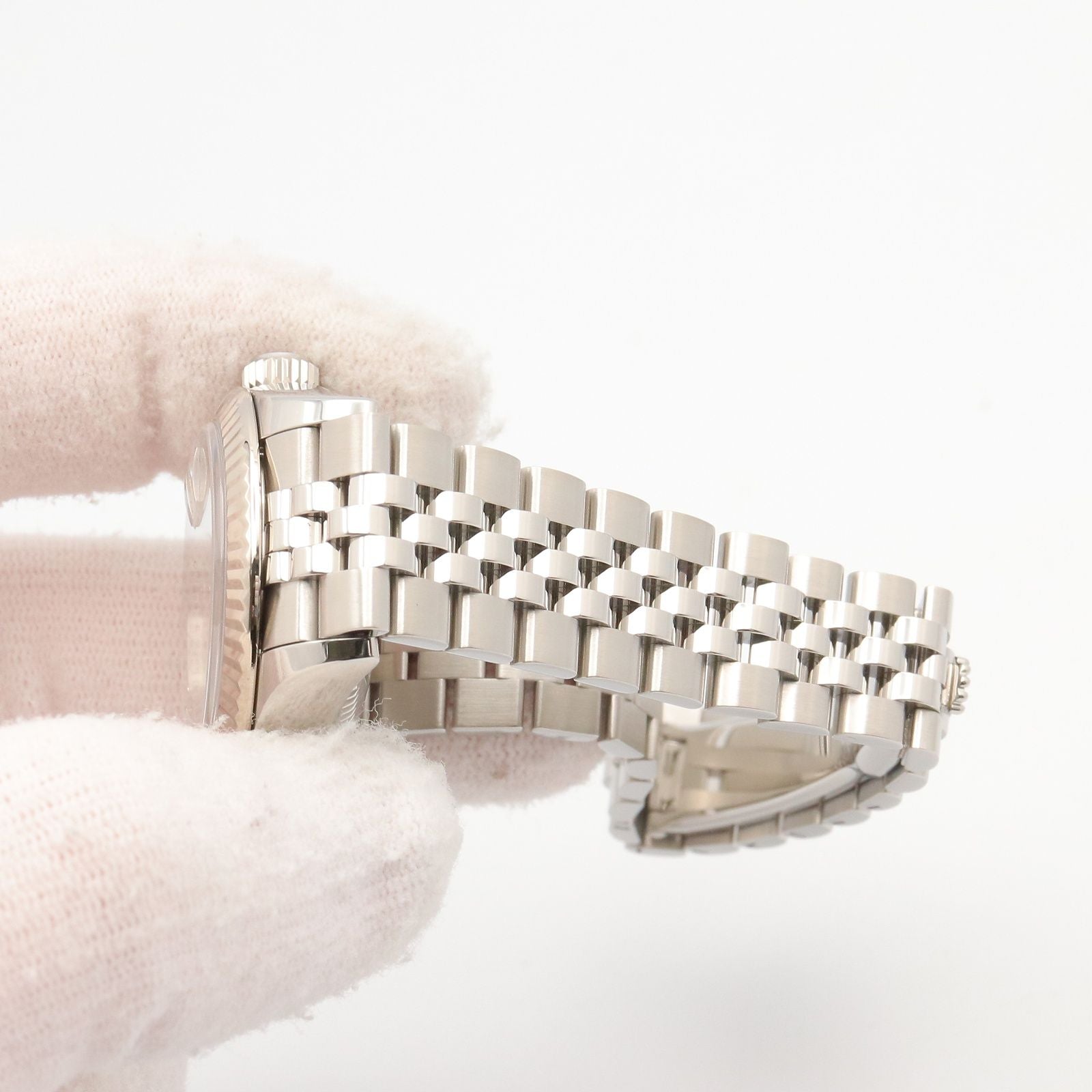Rolex Watch Datejust WH RO White Gold Stainless Steel — view 8