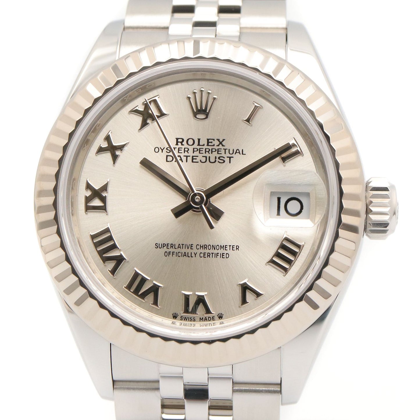 Rolex Watch Datejust WH RO White Gold Stainless Steel — view 3