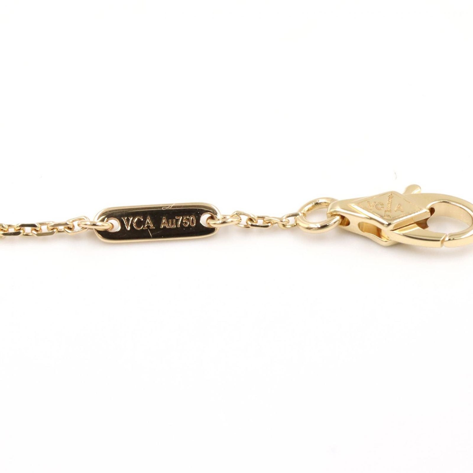 Van Cleef & Arpels Bracelet Sweet Alhambra Mother of Pearl 15.5 17 cm 18k — view 4