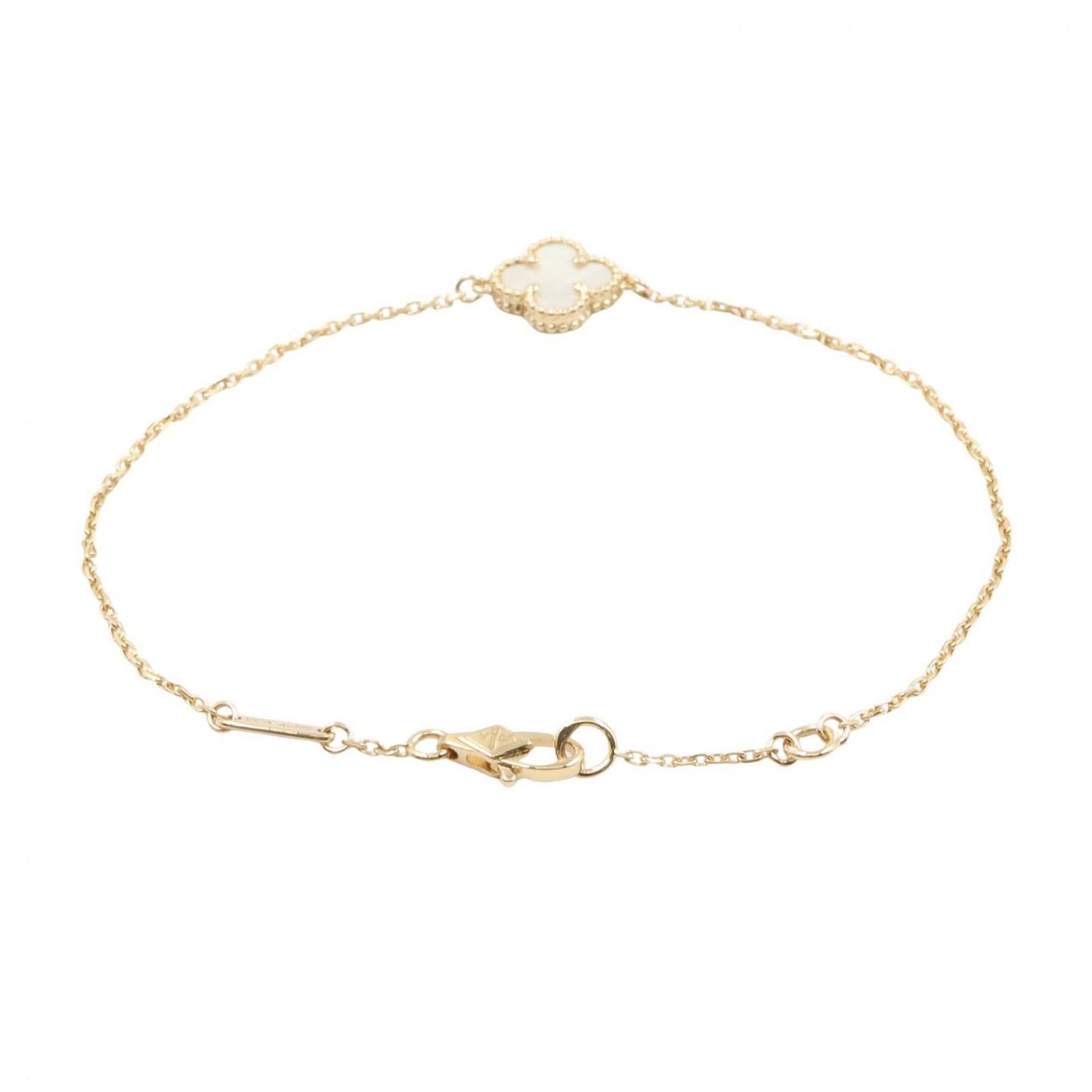 Van Cleef & Arpels Bracelet Sweet Alhambra Mother of Pearl 15.5 17 cm 18k — view 2