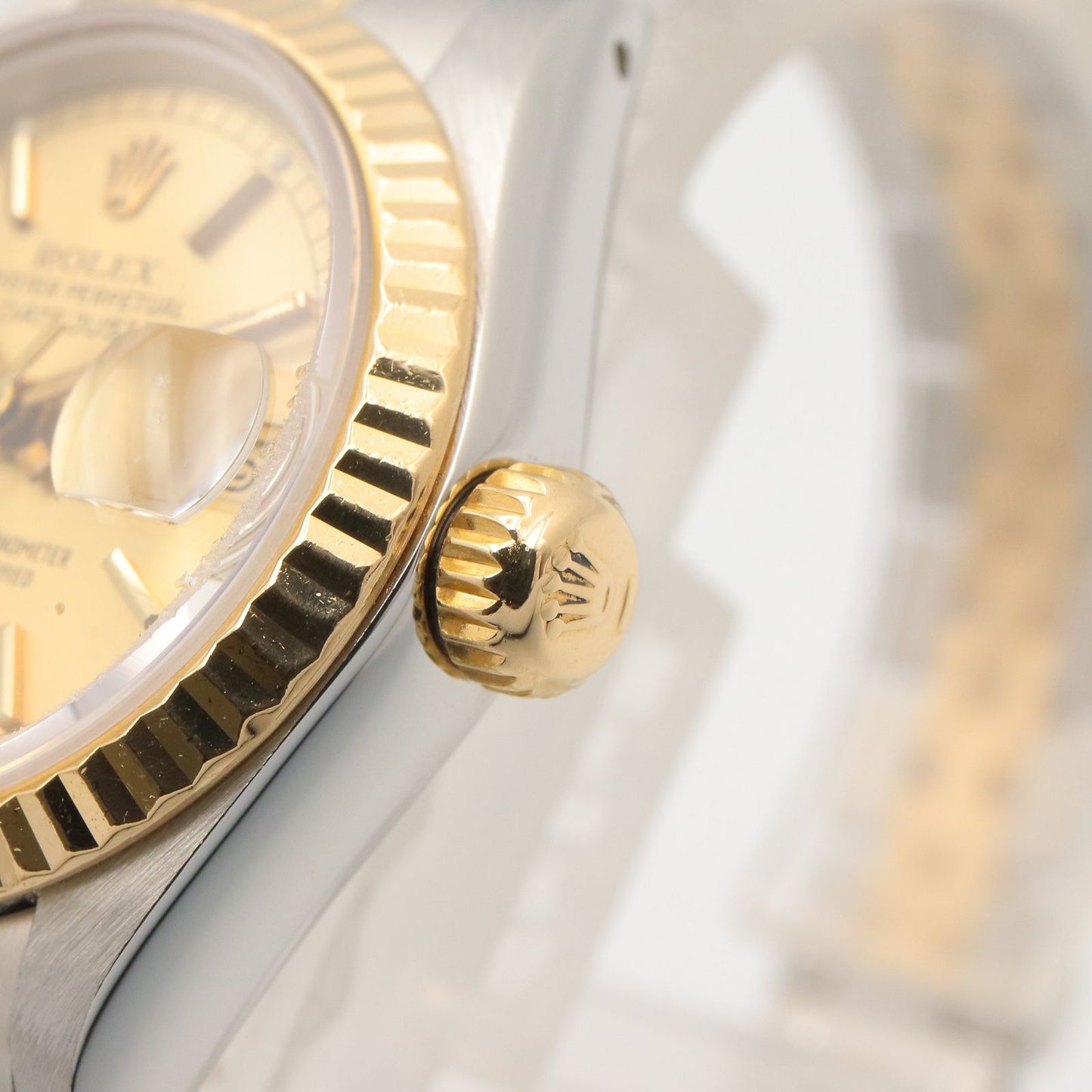 Rolex Datejust Number CH BA 18k Stainless Steel — view 6