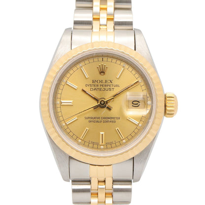 Rolex Datejust Number CH BA 18k Stainless Steel
