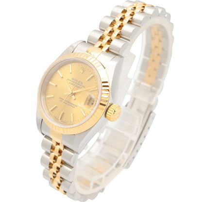 Rolex Datejust Number CH BA 18k Stainless Steel — view 2