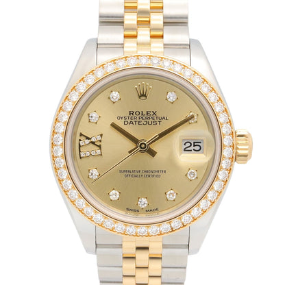 Rolex Watch Datejust IX Diamond Bezel CH 18k Stainless Steel