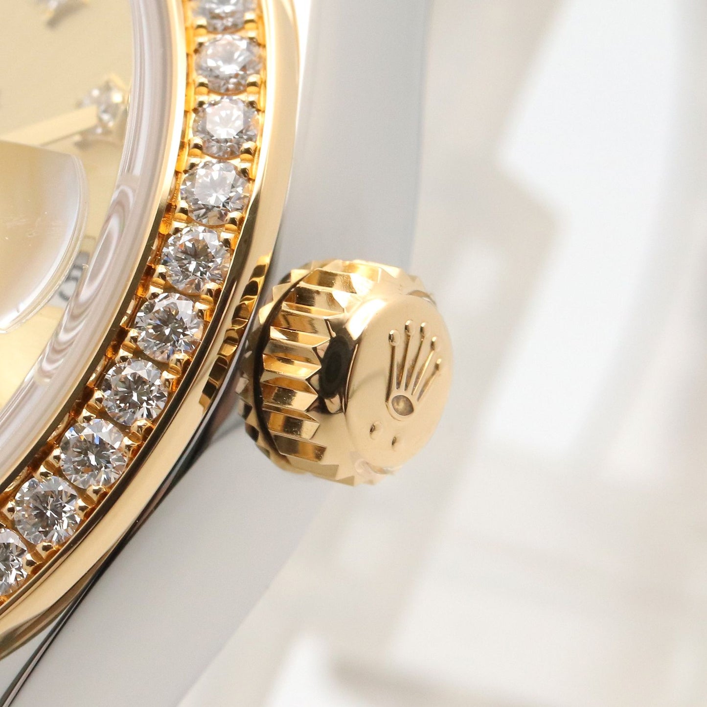 Rolex Watch Datejust IX Diamond Bezel CH 18k Stainless Steel — view 6