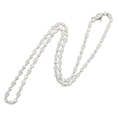 Tiffany & Co Necklace Swing Diamond 41 cm Platinum — view 2