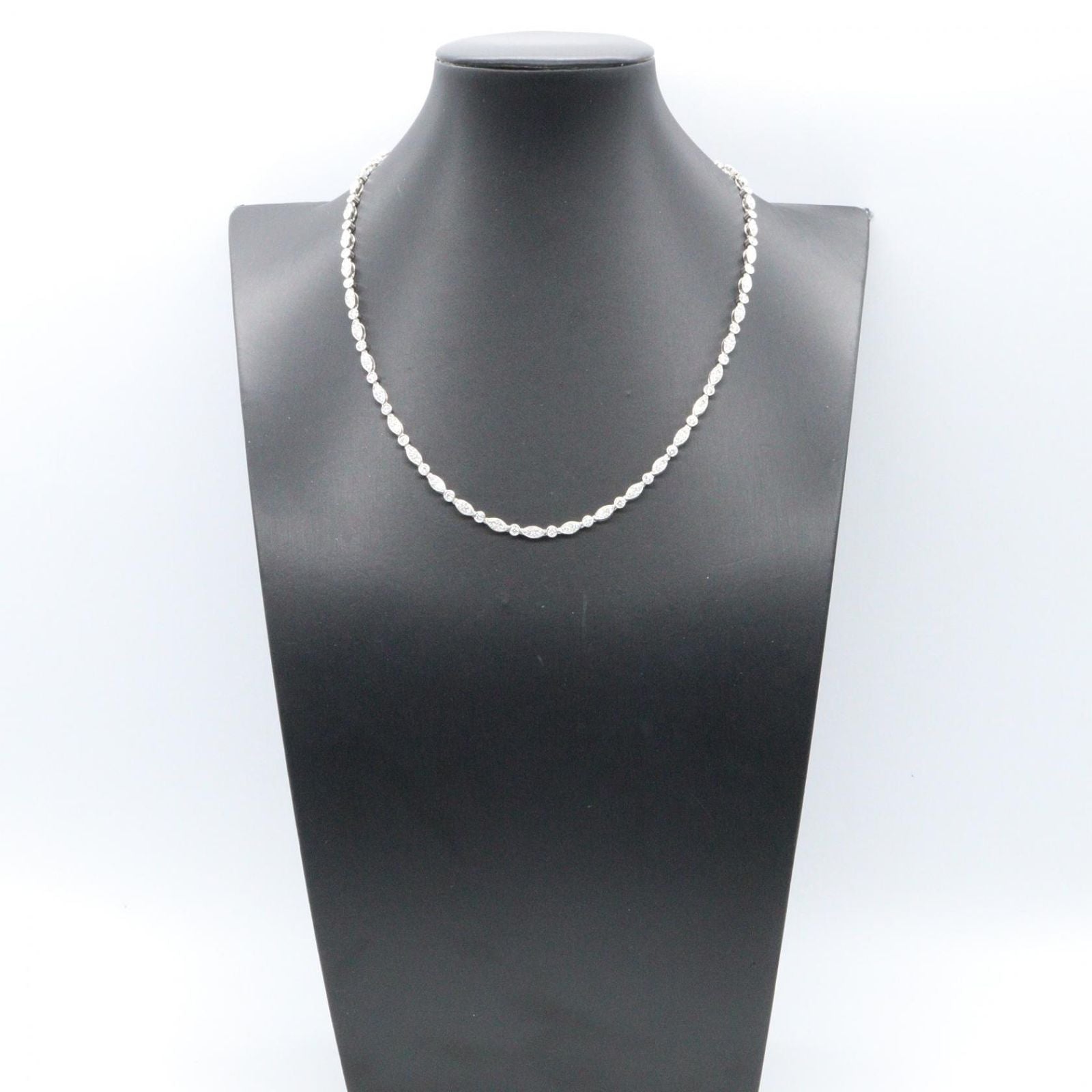 Tiffany & Co Necklace Swing Diamond 41 cm Platinum — view 6