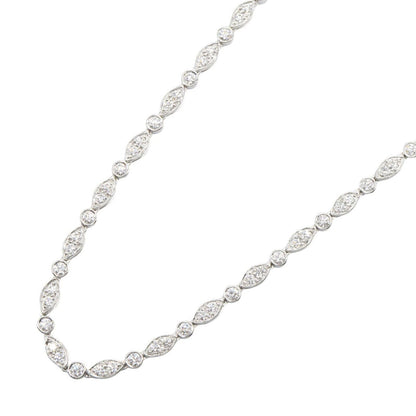 Tiffany & Co Necklace Swing Diamond 41 cm Platinum