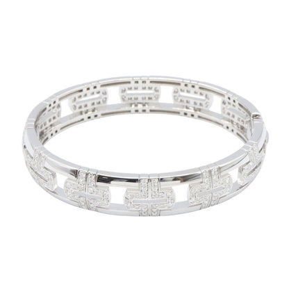 Bvlgari Bracelet Diamond Parentesi 14.5 cm 18k White Gold — view 2