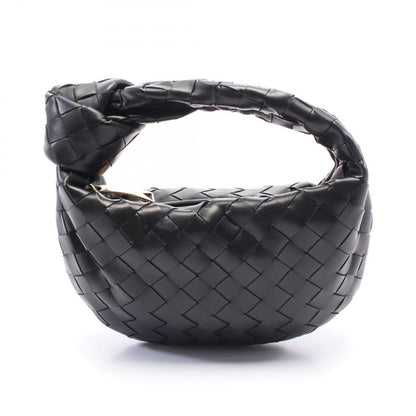 Bottega Veneta Mini Jodie Black Leather Shoulder