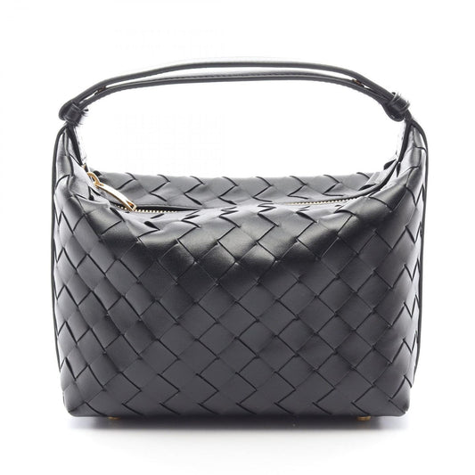 Bottega Veneta Mini Wallace Black Leather Shoulder