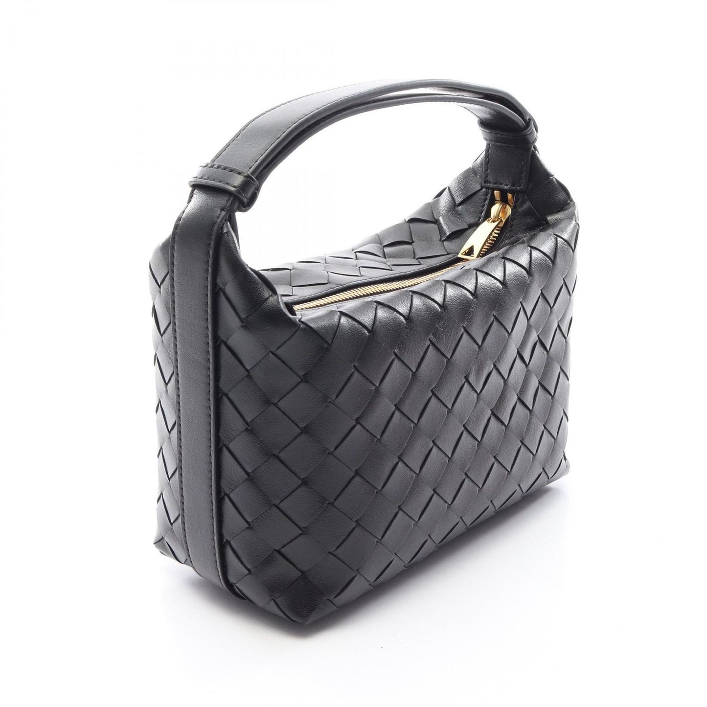 Bottega Veneta Mini Wallace Black Leather Shoulder — view 2